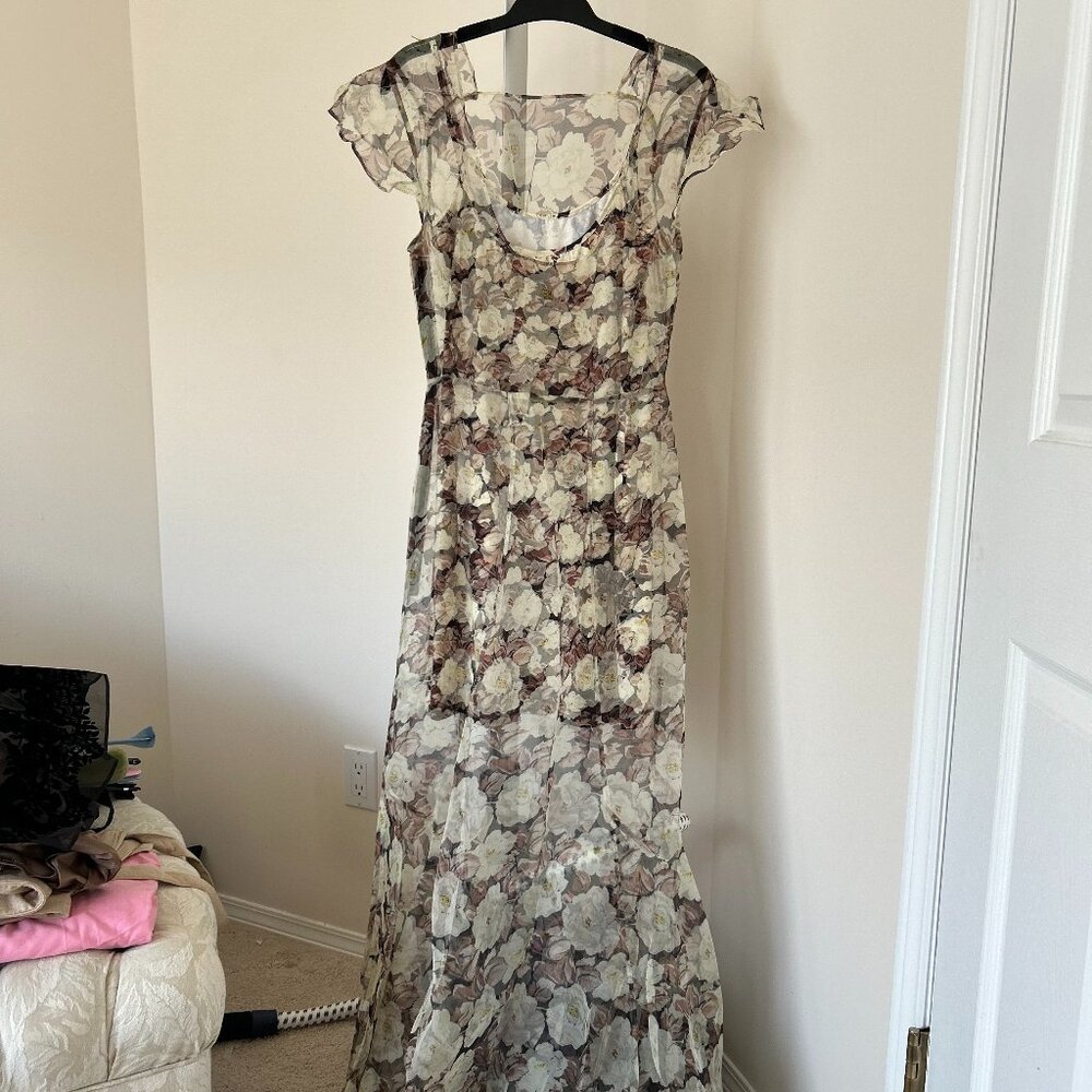 SIR Silk Maxi Dress Size US Small
